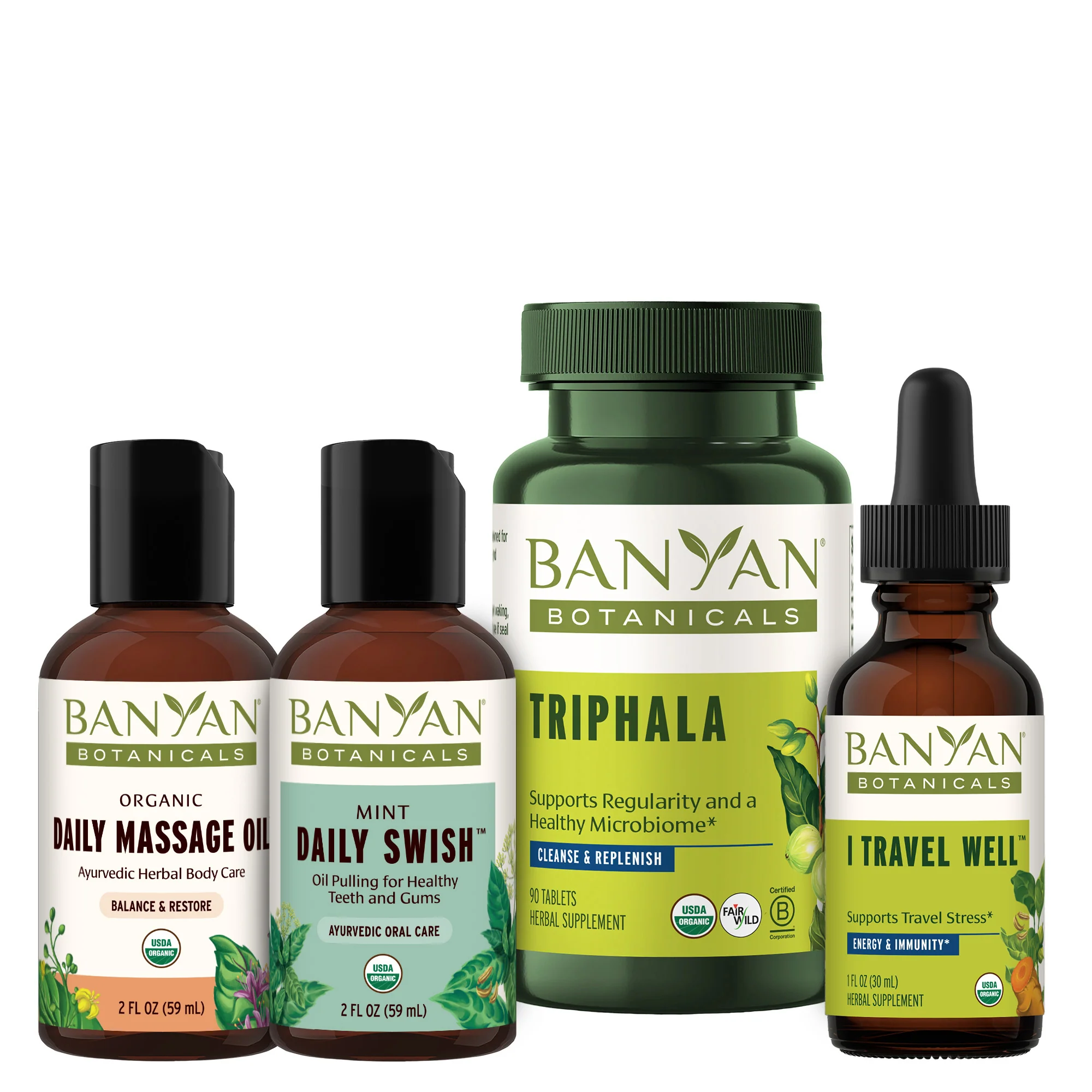 Ayurvedic Travel Essentials Bundle