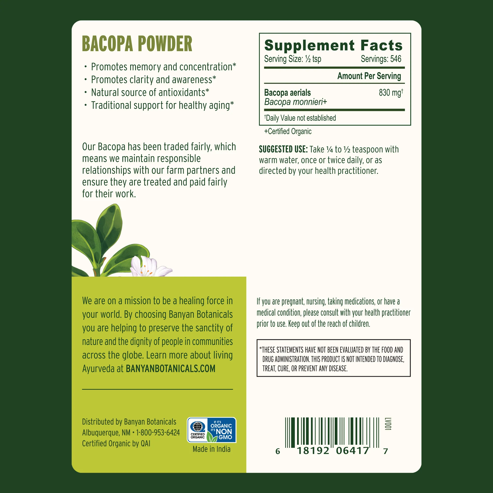 Bacopa powder - Image 10